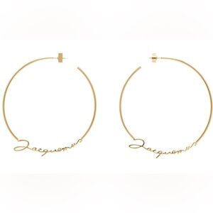 Gold Le Papier 'Les Creoles Jacquemus' Earrings
